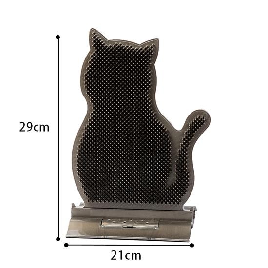 Cat Shaped Texture for Self Grooming Cat  Suitable for All Sized Cats