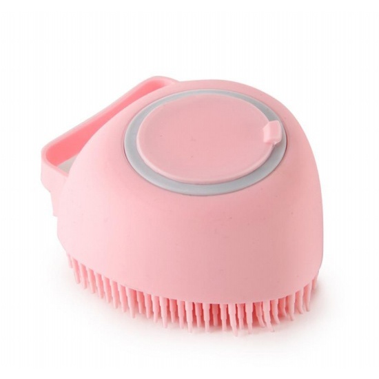 Pet Bath Silicone Brush for Short Long Haired Dogs and Cats
