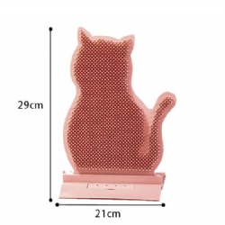 Cat Shaped Texture for Self Grooming Cat  Suitable for All Sized Cats
