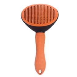Self Cleaning Slicker Brush,Easy to Remove Loose Undercoat,Suitable for Pets with Long or Short Hair