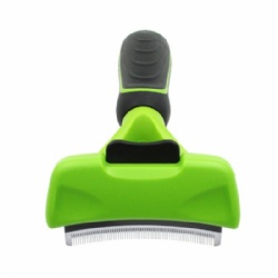 Pet Grooming Brush, Deshedding Dog Brush with Quick Self Cleaning