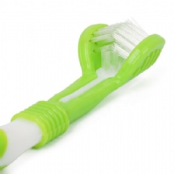 Three Sided Pet Toothbrush Pet Brush Care Dog Cat Cleaning Mouth